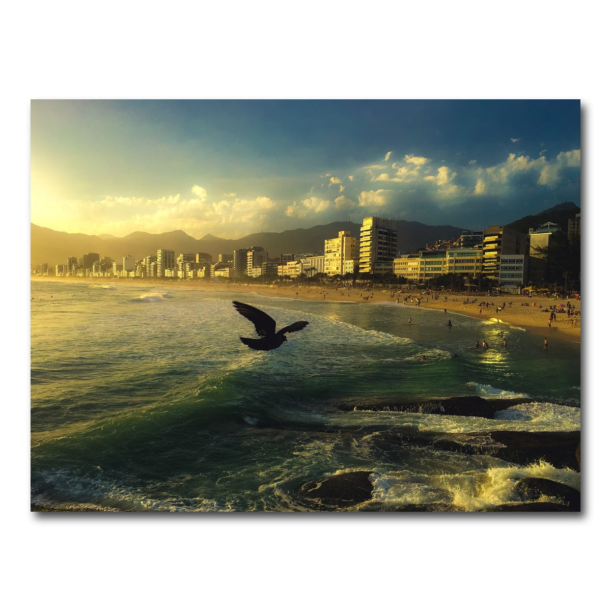 AUTO-MOCKUP WHITE | Ipanema Rio | 1 Piece | Gallery Wrap Canvas | group=4x3