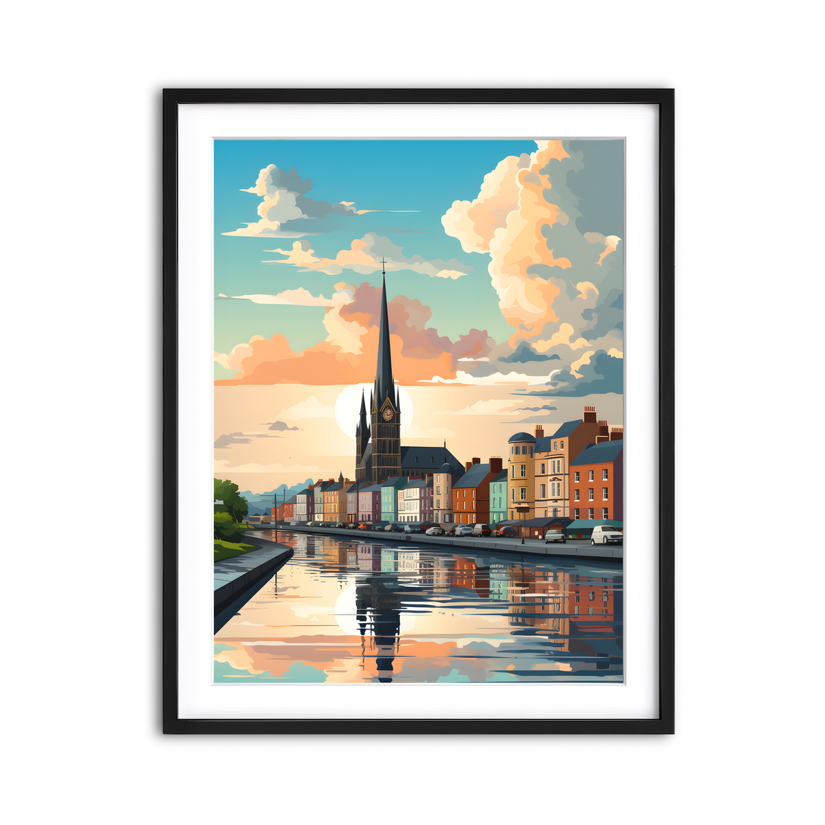 Framed Print 3x4 Black