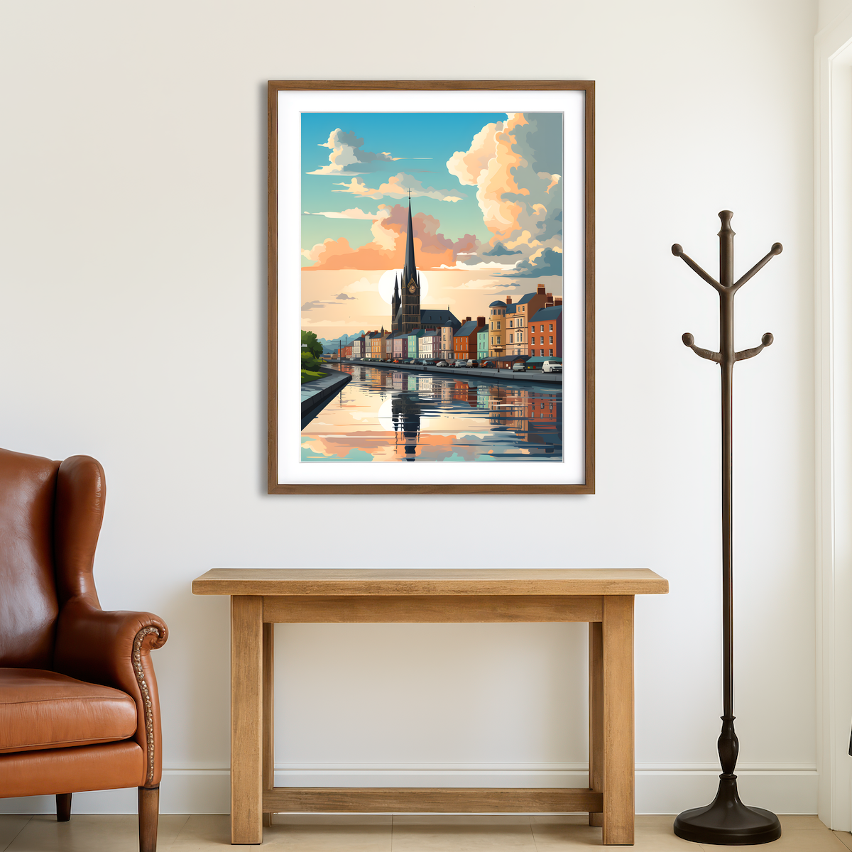 AUTO-MOCKUP ROOM | Ireland - Galway Wall Art