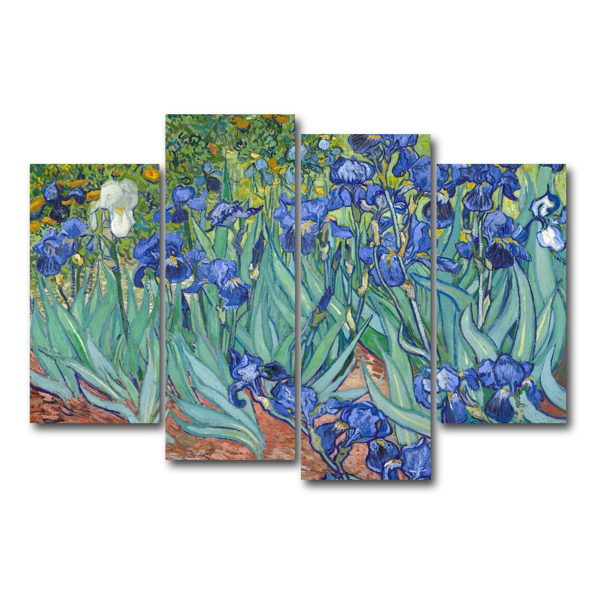 AUTO-MOCKUP WHITE | Irissen | 4 Piece | Gallery Wrap Canvas | group=4_short