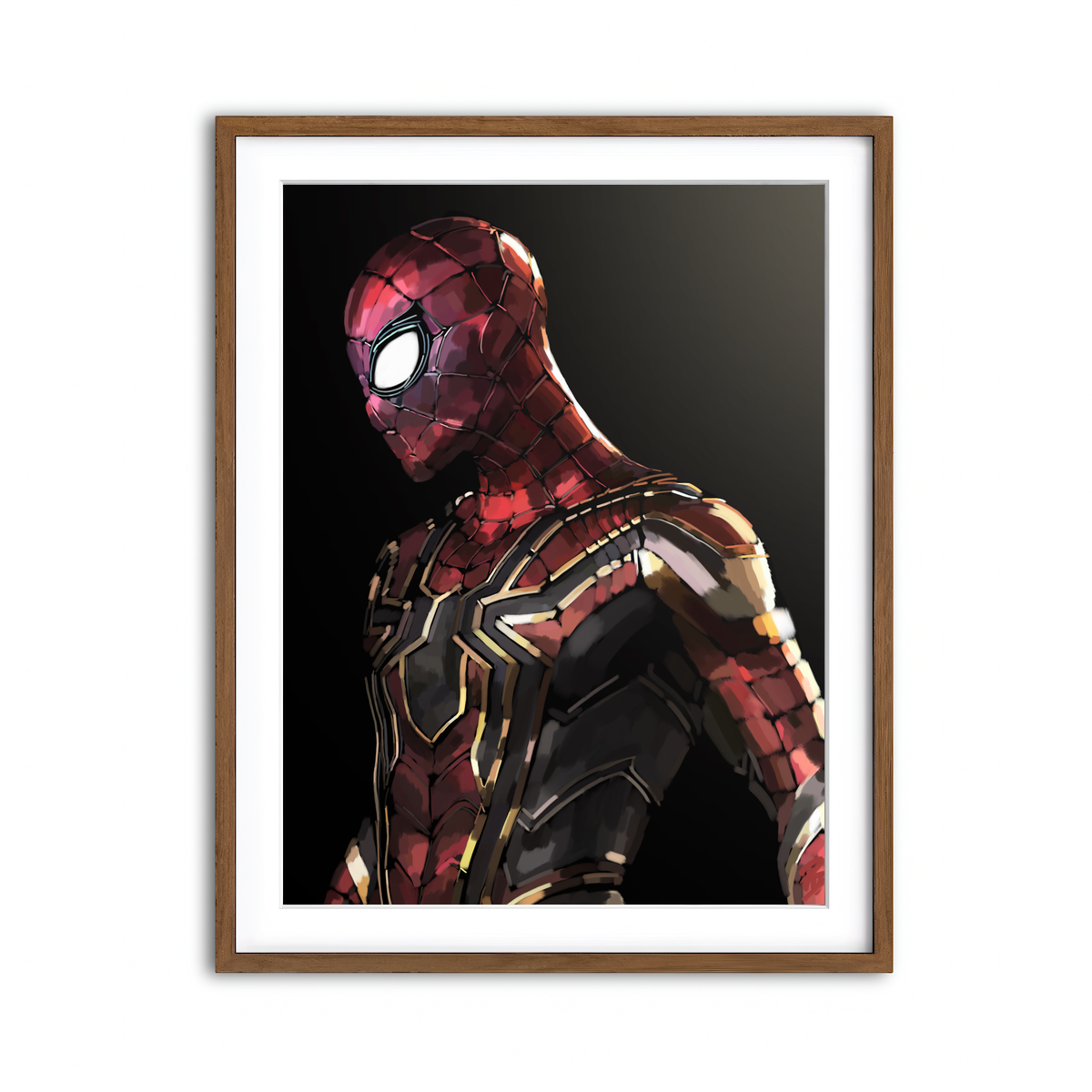 Framed Print 3x4 Walnut