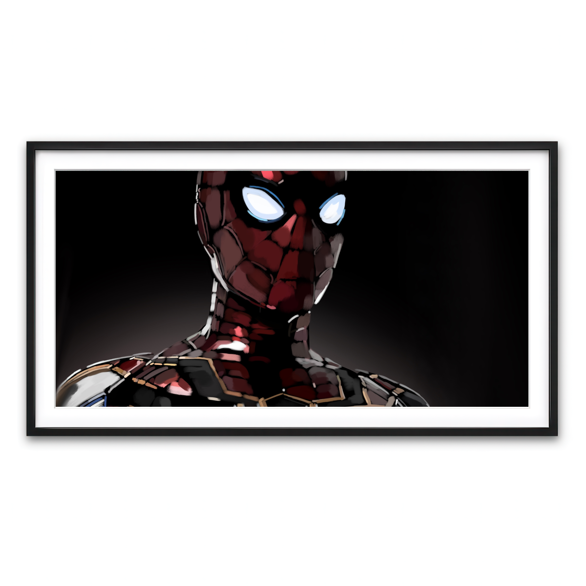 Framed Print 2x1 Black