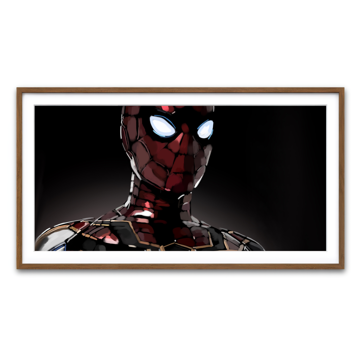 Framed Print 2x1 Walnut