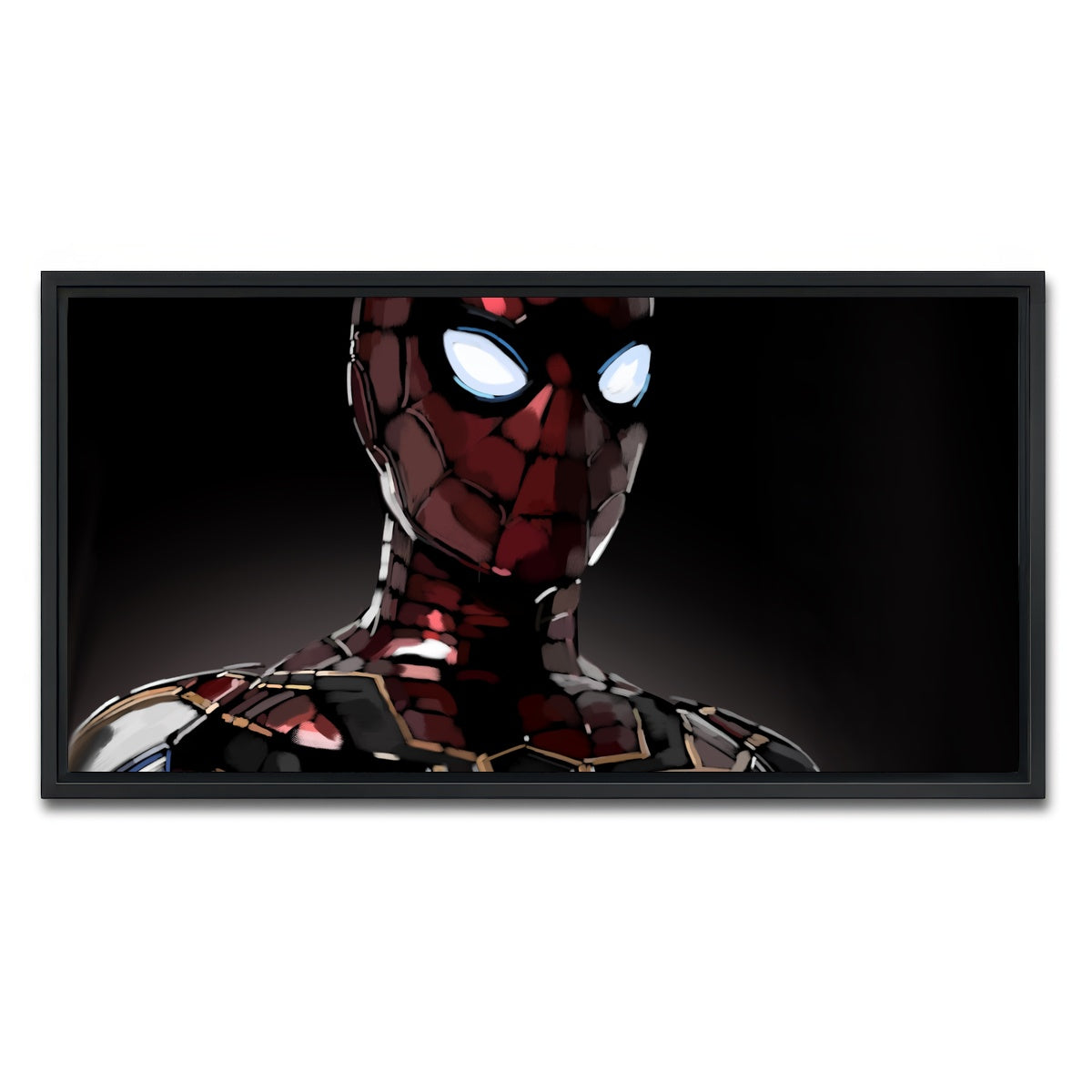 AUTO-MOCKUP WHITE | Iron Spider | 1 Piece | Black Framed Canvas | group=2x1