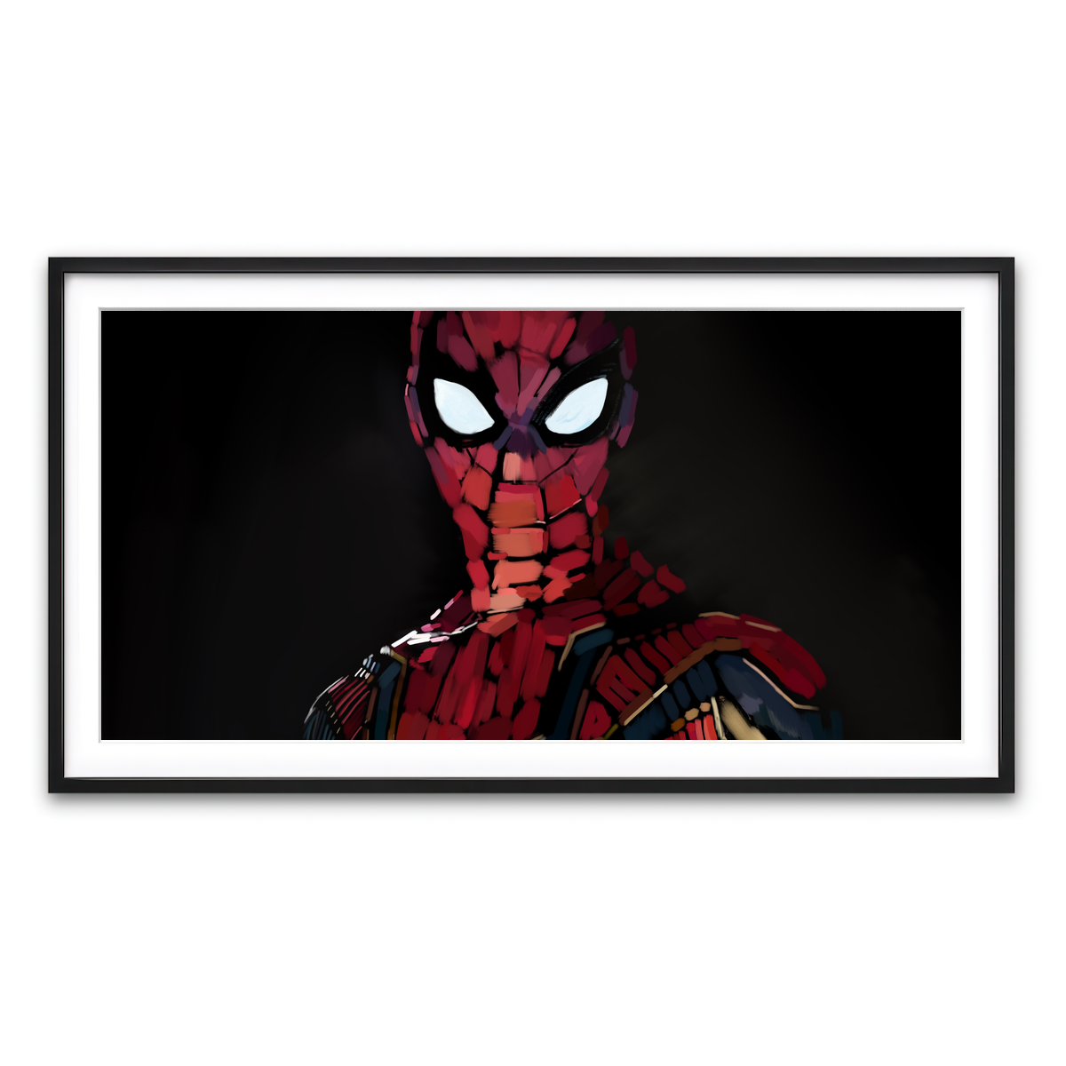 Framed Print 2x1 Black