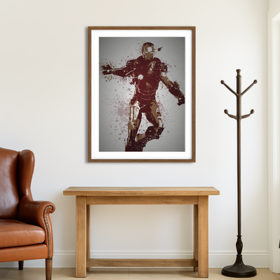 AUTO-MOCKUP ROOM | Iron Wall Art