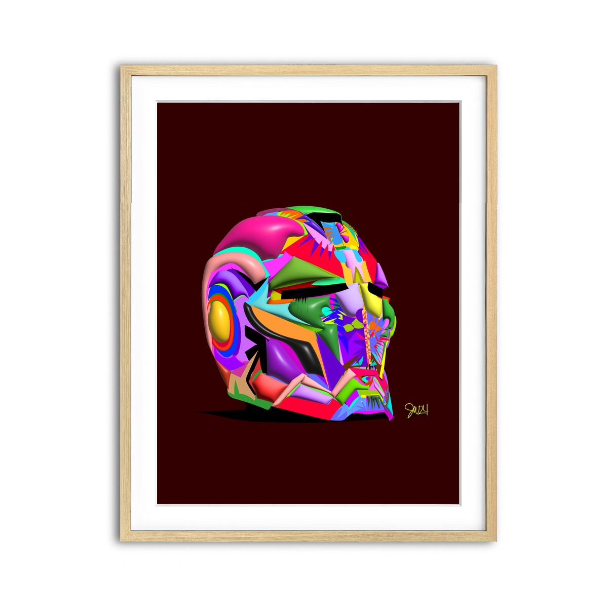 Framed Print 3x4 Natural