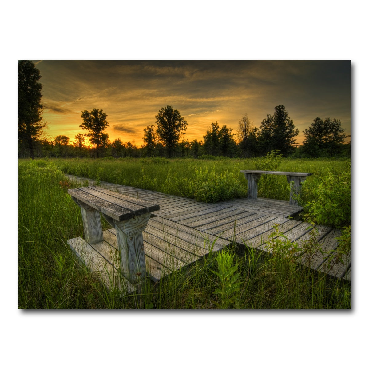 AUTO-MOCKUP WHITE | Irwin Prairie Sunset | 1 Piece | Gallery Wrap Canvas | group=4x3