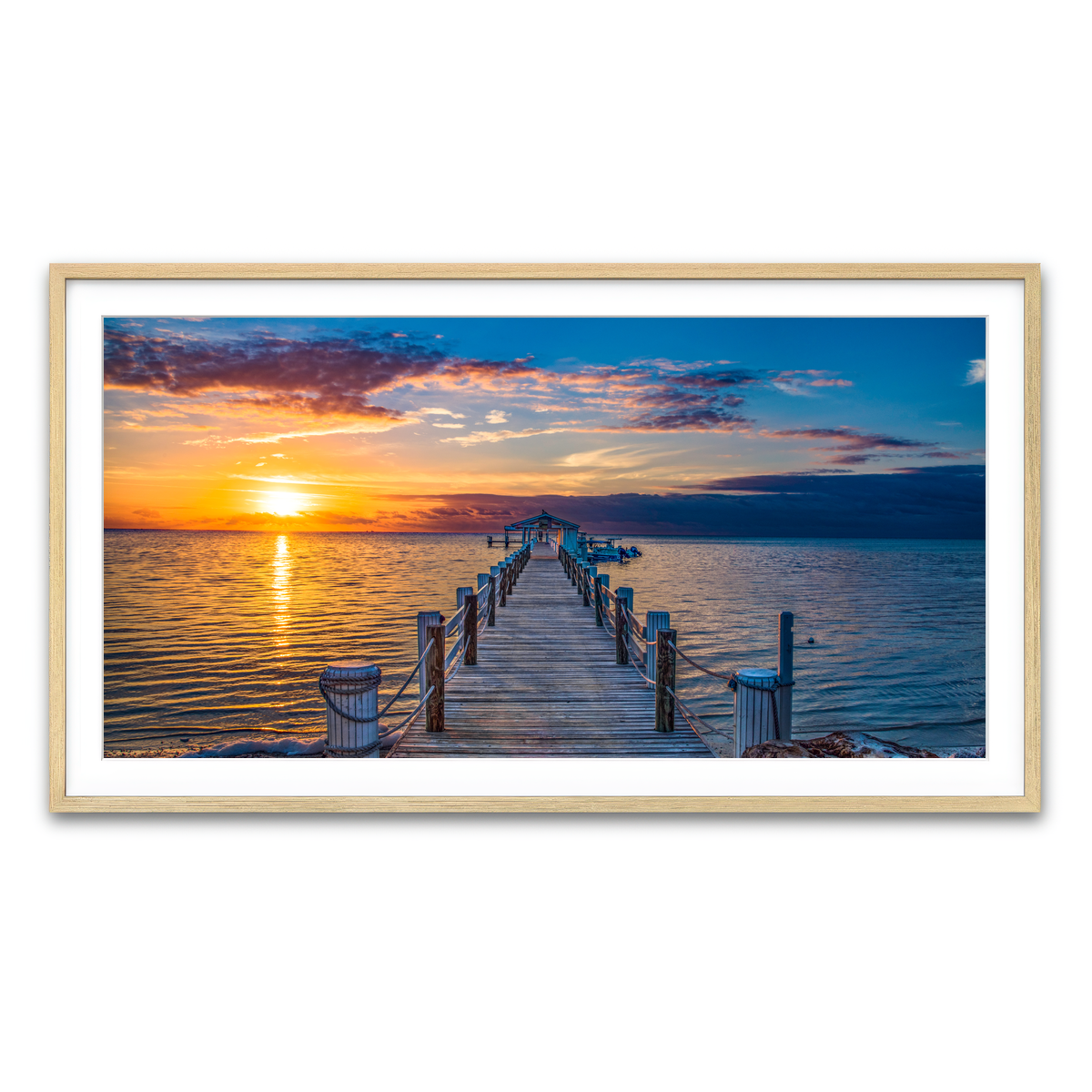 Framed Print 2x1 Natural