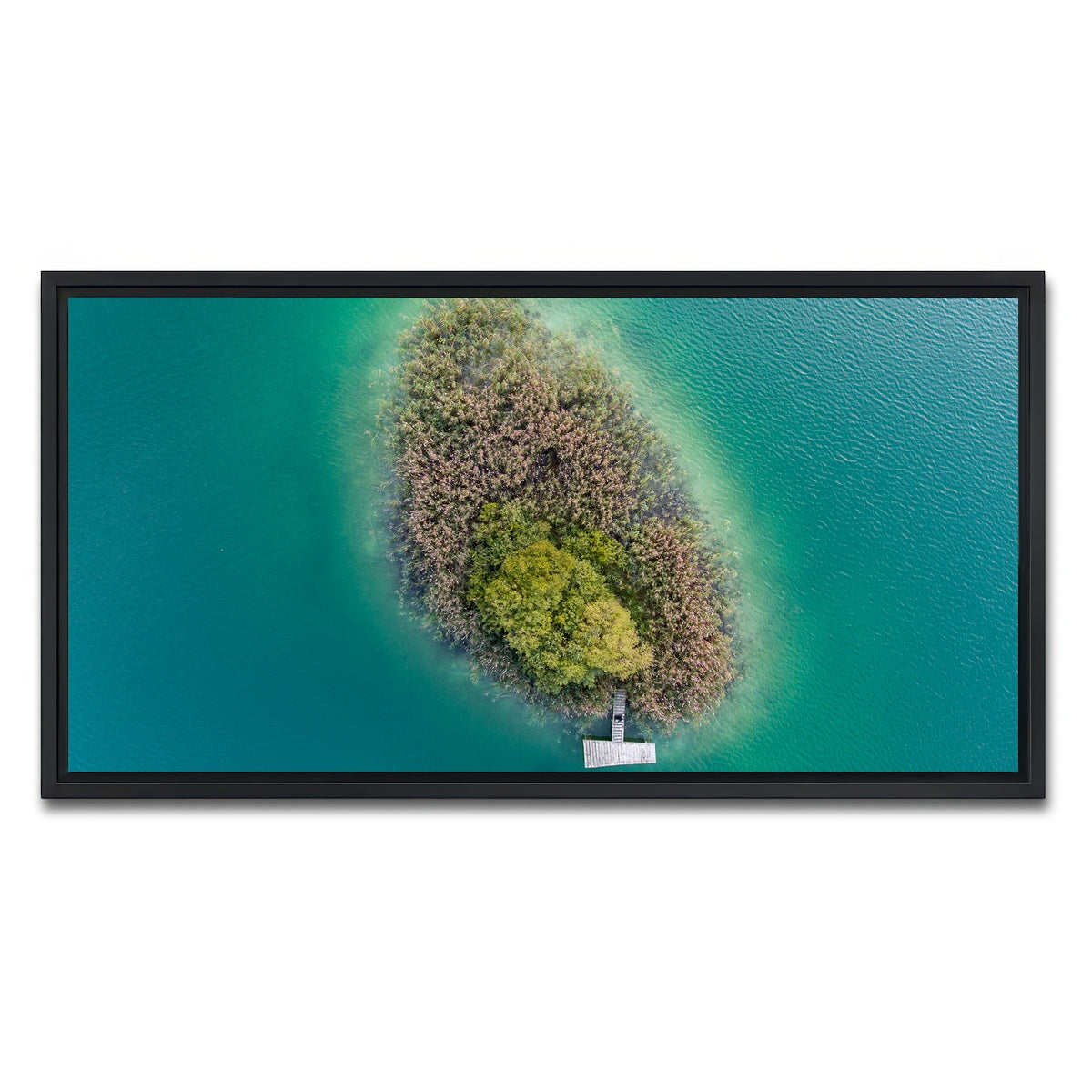 AUTO-MOCKUP WHITE | Island For Two | 1 Piece | Black Framed Canvas | group=2x1