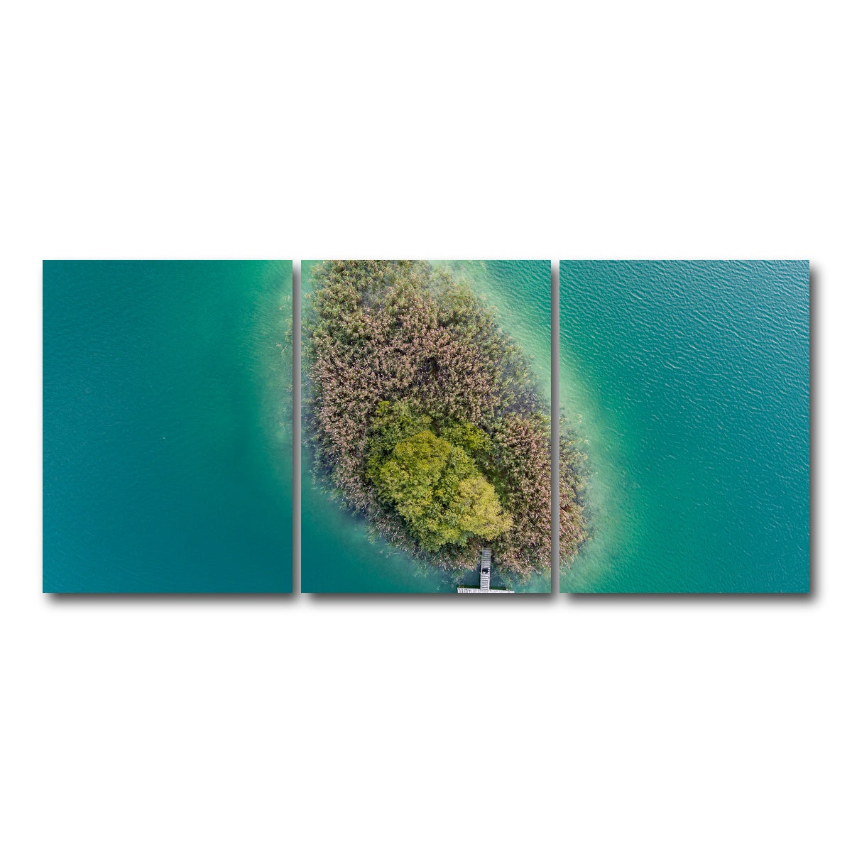 AUTO-MOCKUP WHITE | Island For Two | 3 Piece | Gallery Wrap Canvas | group=18x24
