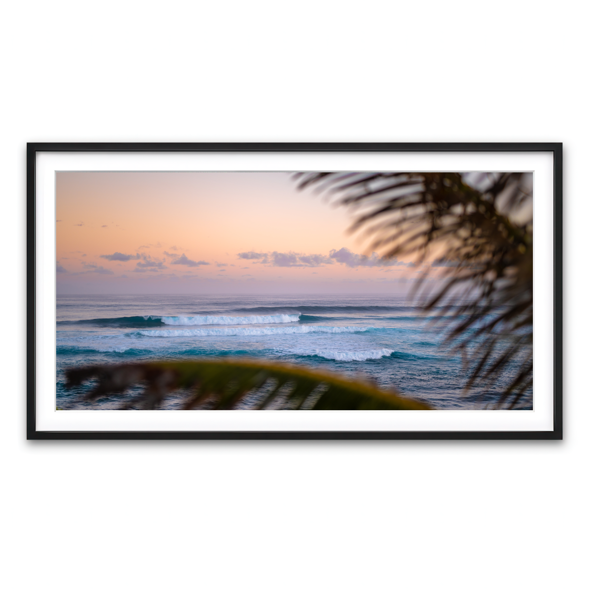 Framed Print 2x1 Black
