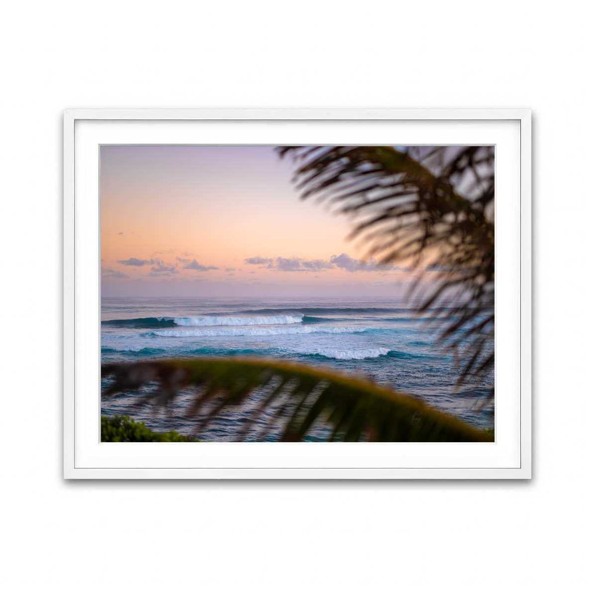 Framed Print 4x3 White