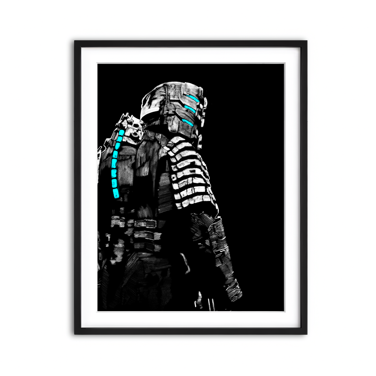 Framed Print 3x4 Black