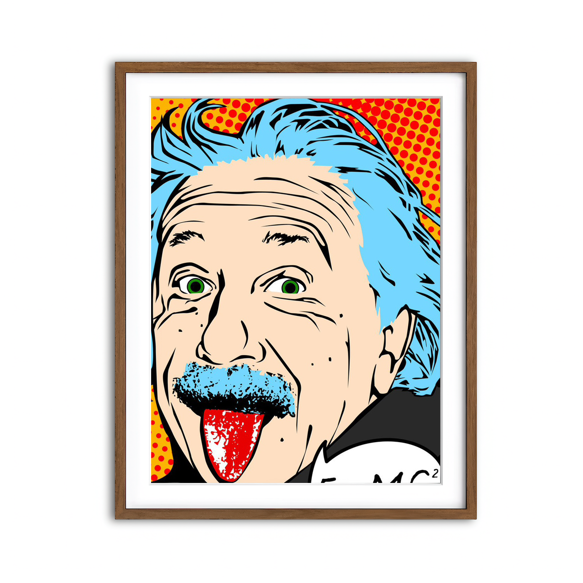 Framed Print 3x4 Walnut