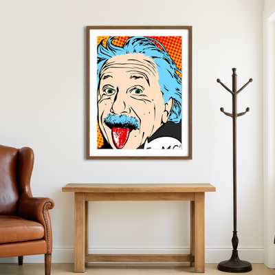 AUTO-MOCKUP ROOM | It Takes A Genius Wall Art