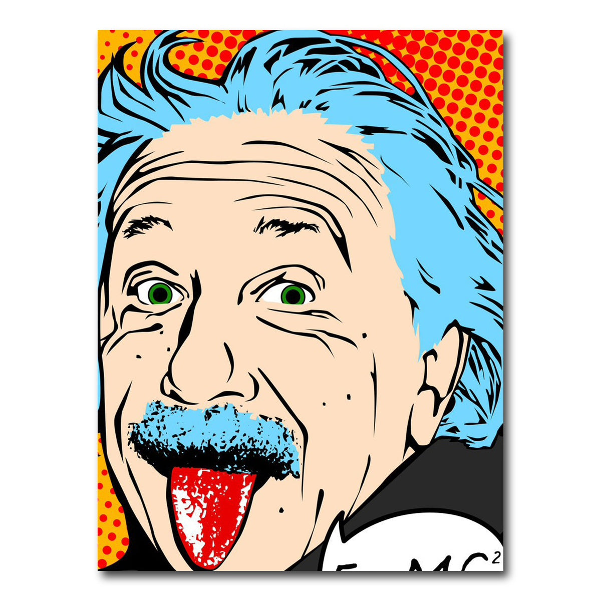 AUTO-MOCKUP WHITE | It Takes a Genius | 1 Piece | Gallery Wrap Canvas | group=3x4