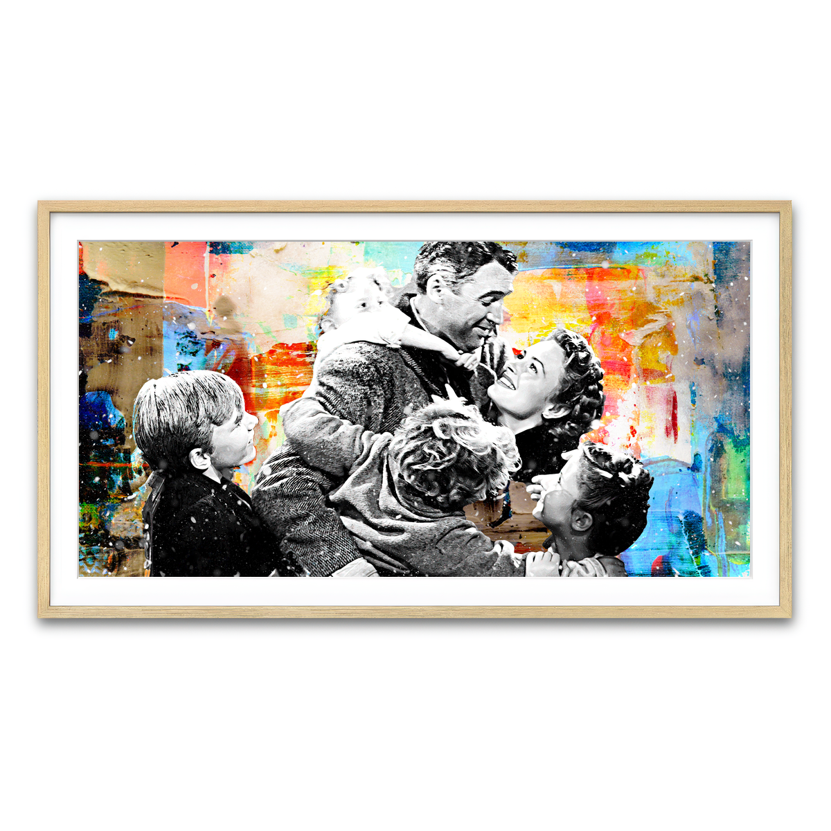 Framed Print 2x1 Natural