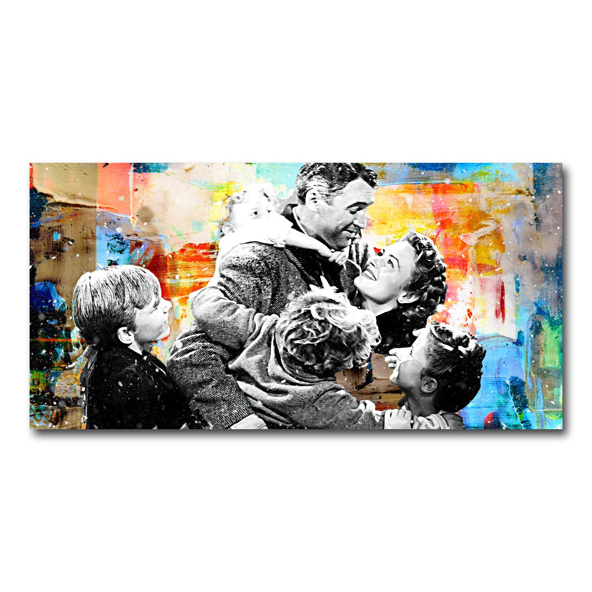AUTO-MOCKUP WHITE | It's a Wonderful Life | 1 Piece | Gallery Wrap Canvas | group=2x1