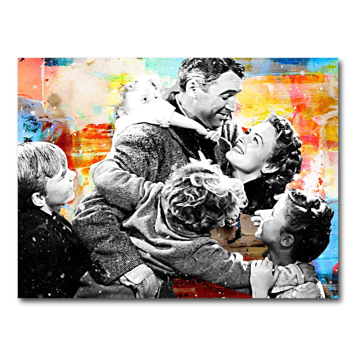 AUTO-MOCKUP WHITE | It's a Wonderful Life | 1 Piece | Gallery Wrap Canvas | group=4x3