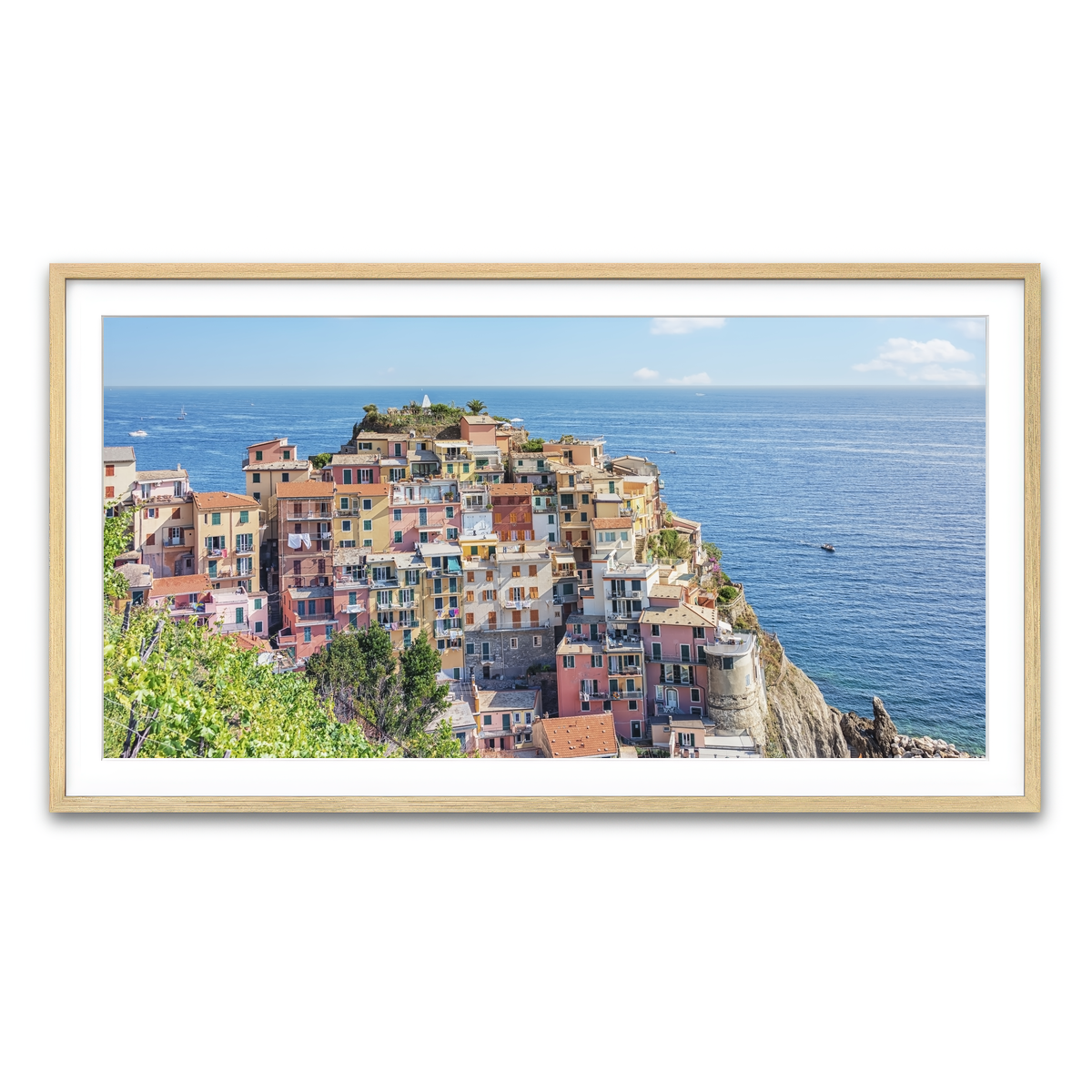 Framed Print 2x1 Natural