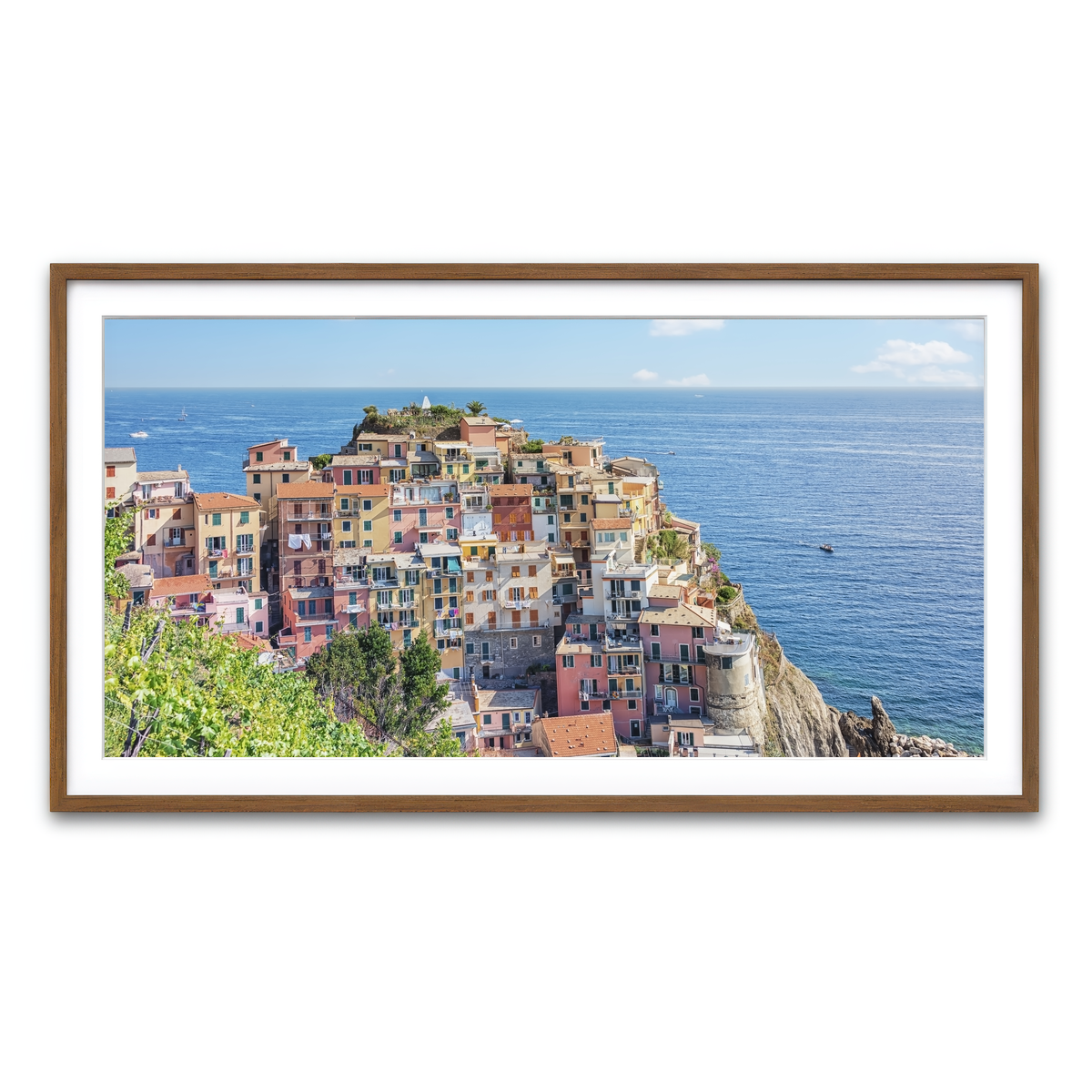 Framed Print 2x1 Walnut