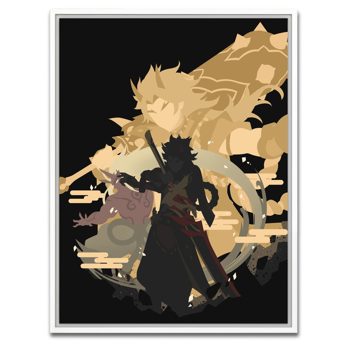 AUTO-MOCKUP WHITE | Itto | 1 Piece | White Framed Canvas | group=3x4