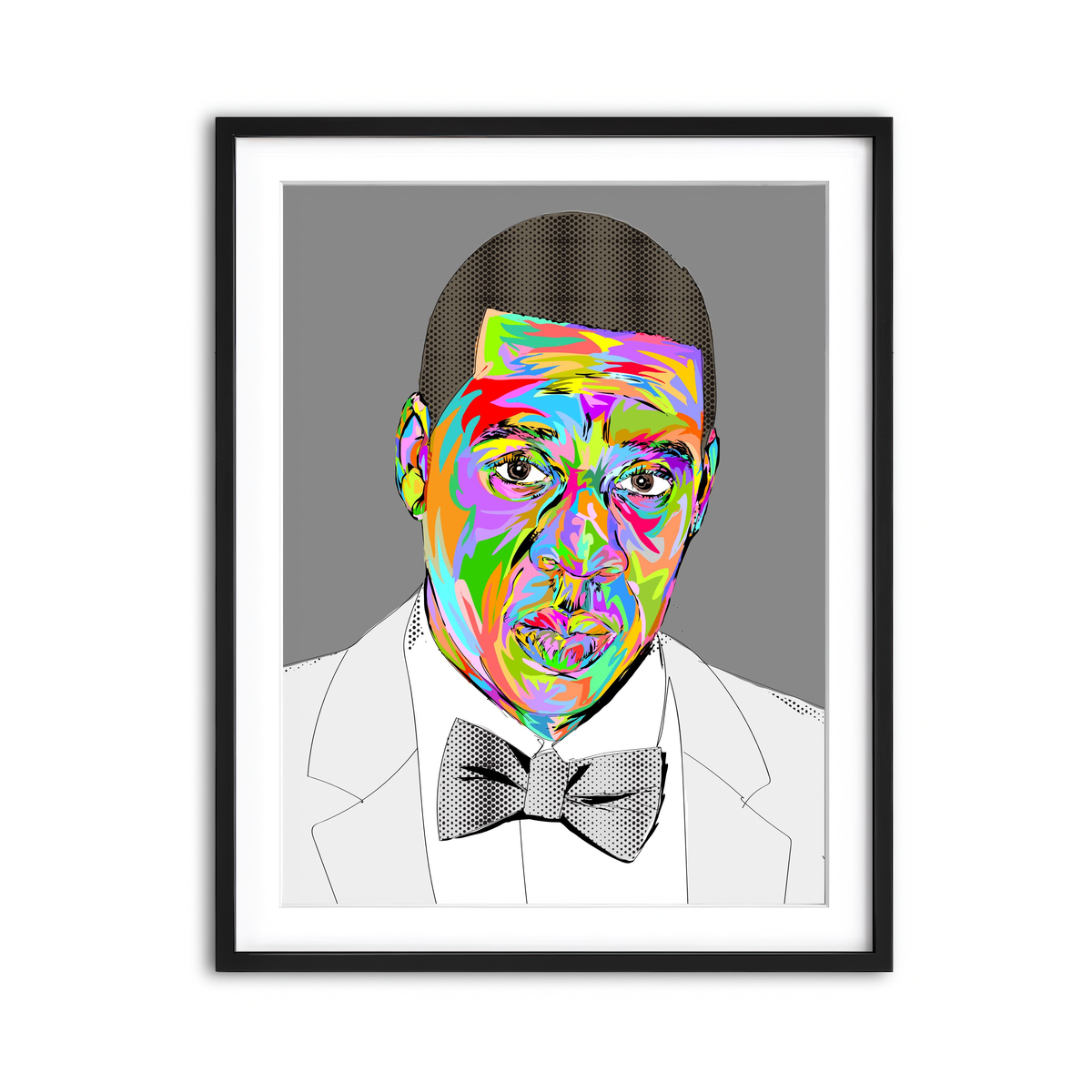 Framed Print 3x4 Black