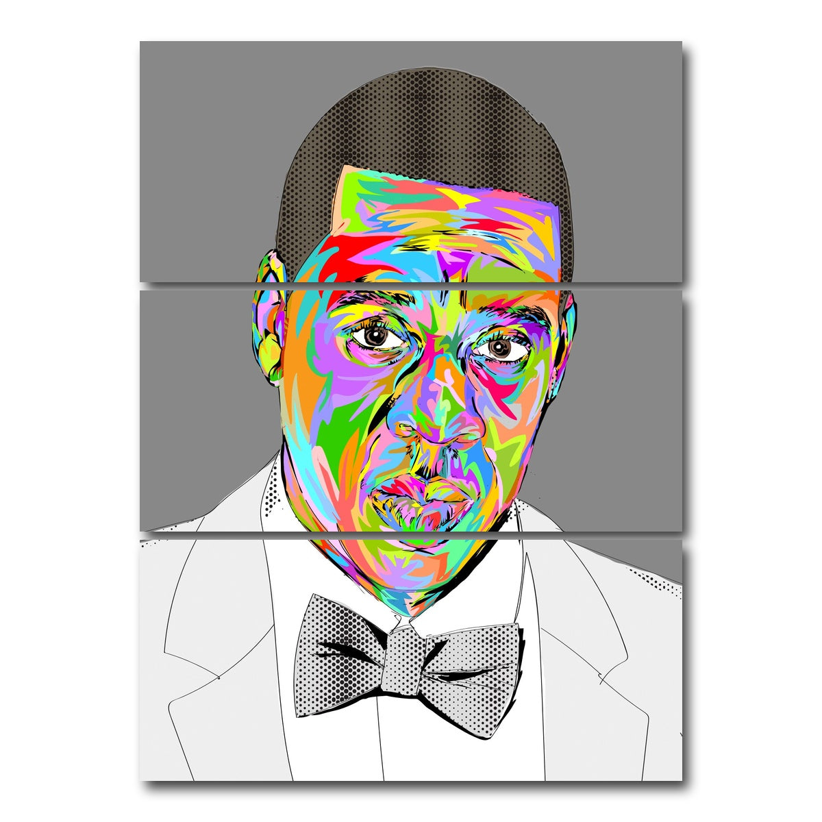 AUTO-MOCKUP WHITE | JAYZ | 3 Piece | Gallery Wrap Canvas | group=8x18_stacked