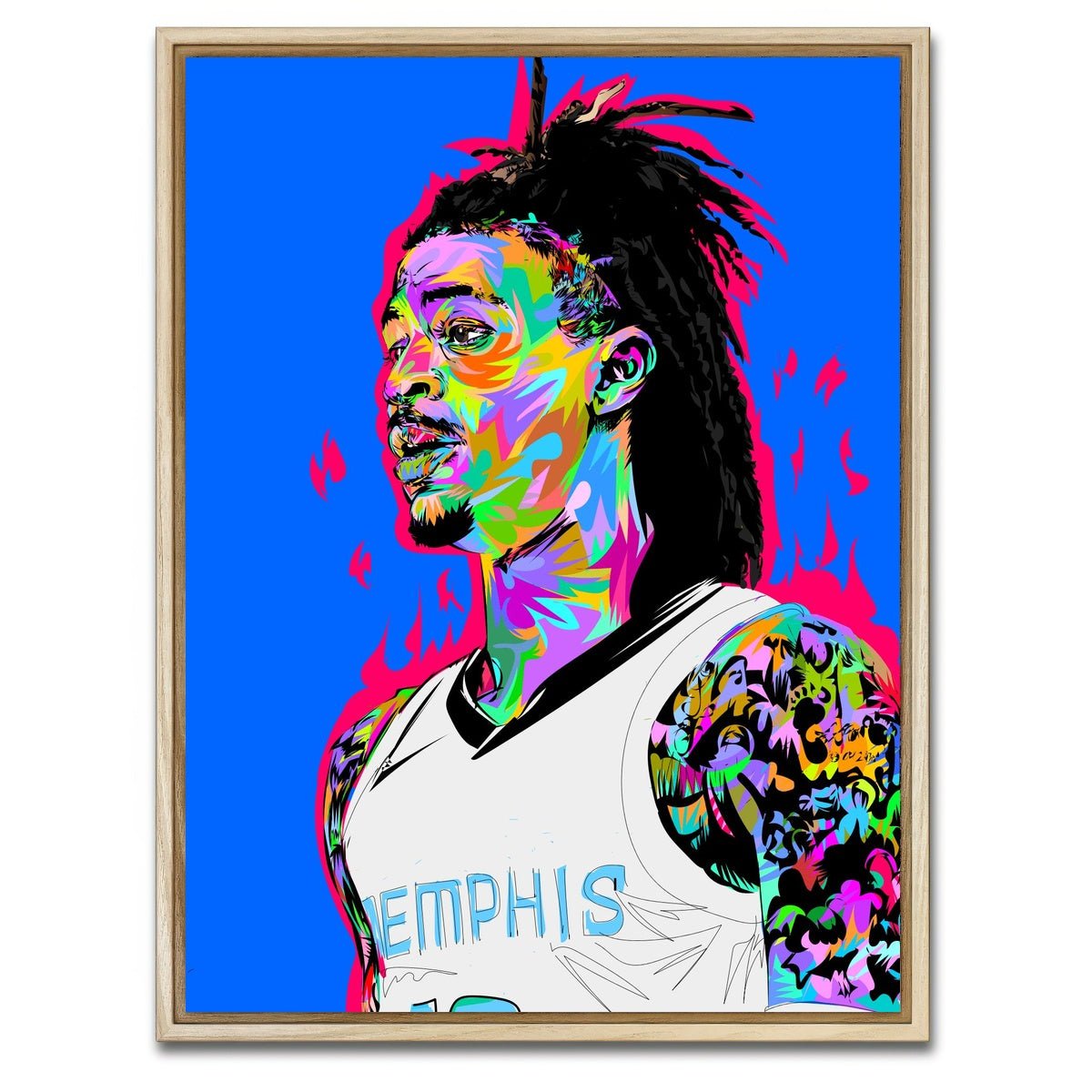 AUTO-MOCKUP WHITE | JA | 1 Piece | Natural Framed Canvas | group=3x4