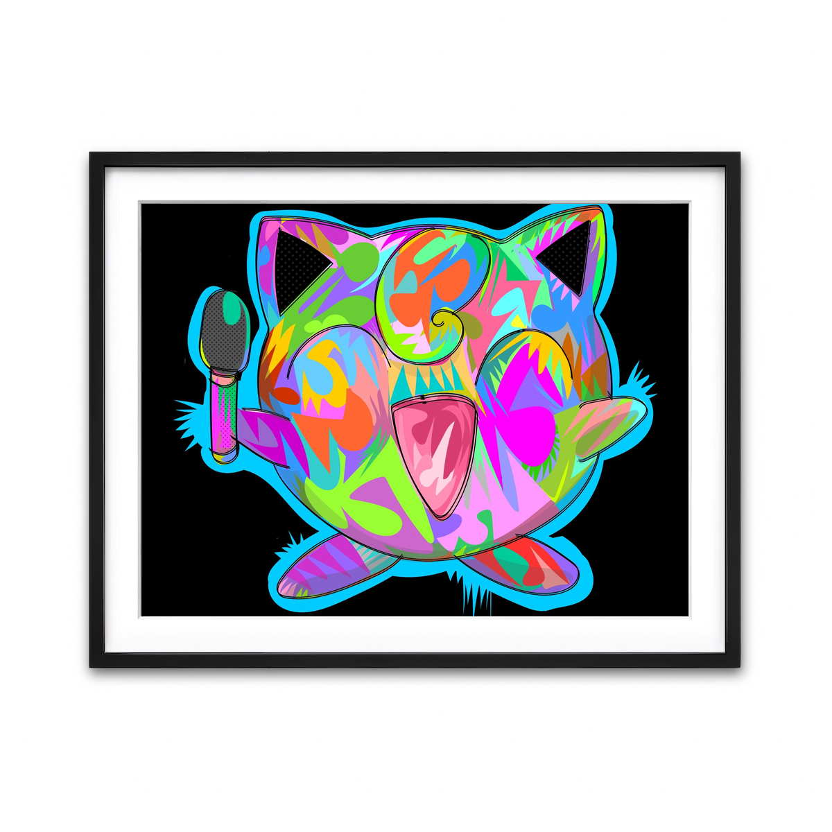 Framed Print 4x3 Black