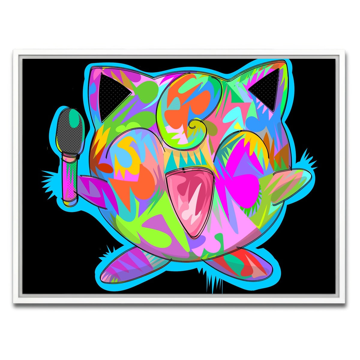 AUTO-MOCKUP WHITE | JIGGLY PUFF | 1 Piece | White Framed Canvas | group=4x3