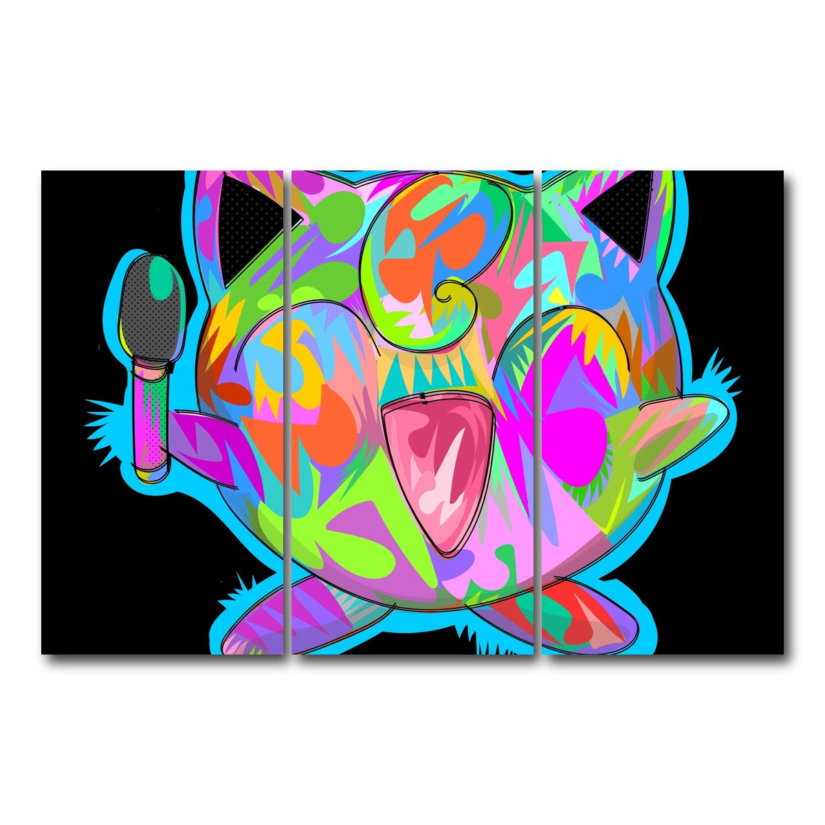 AUTO-MOCKUP WHITE | JIGGLY PUFF | 3 Piece | Gallery Wrap Canvas | group=12x24