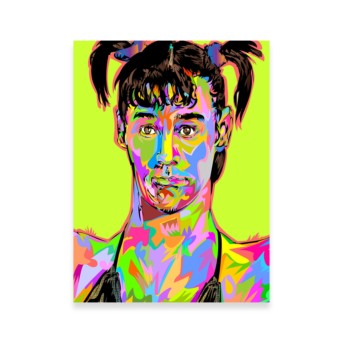 Jim Carrey Drag Wall Art