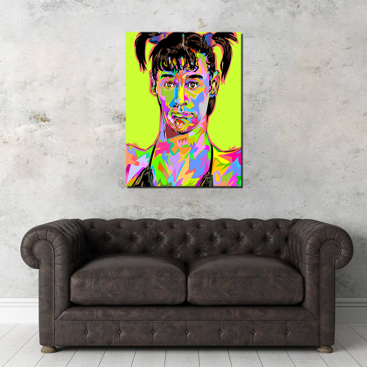 Jim Carrey Drag Wall Art