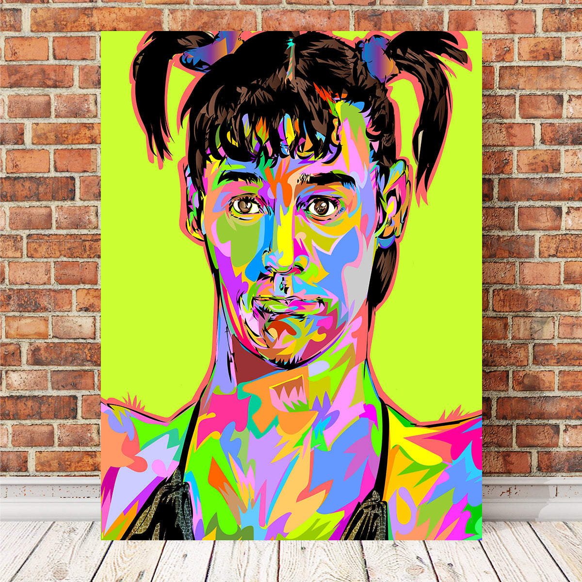 Jim Carrey Drag Wall Art