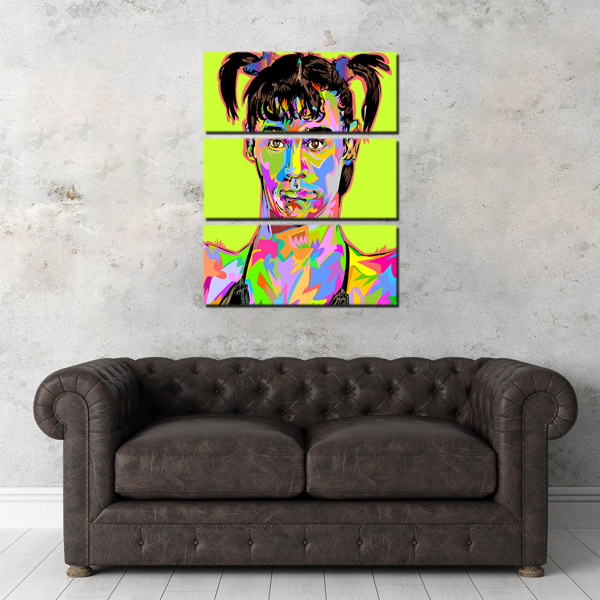 Jim Carrey Drag Wall Art