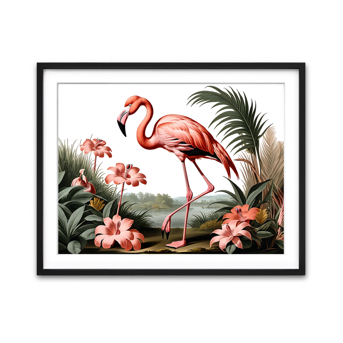 Framed Print 4x3 Black