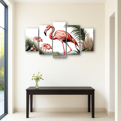 AUTO-MOCKUP ROOM | JJ Audubon's Style Flamingo