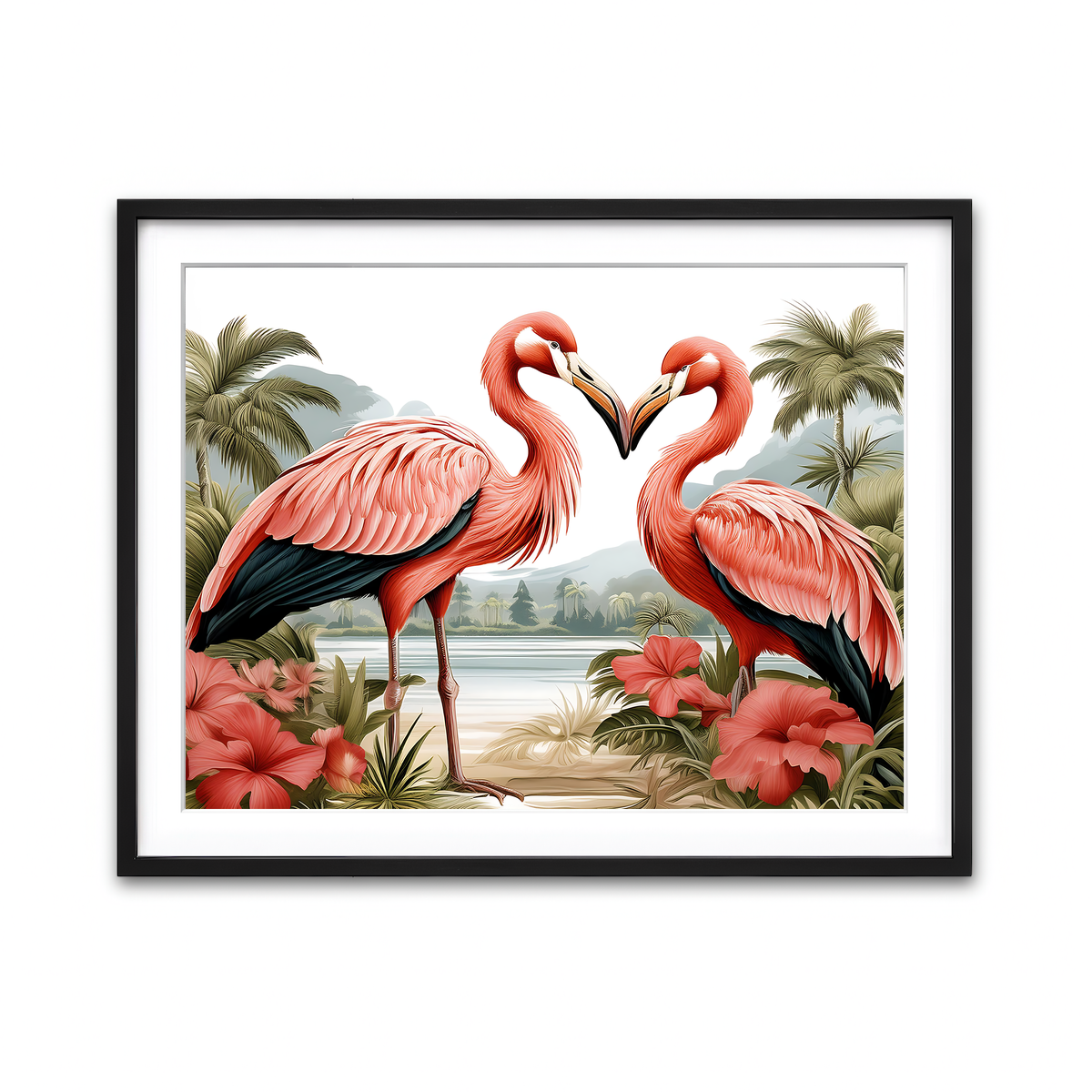 Framed Print 4x3 Black