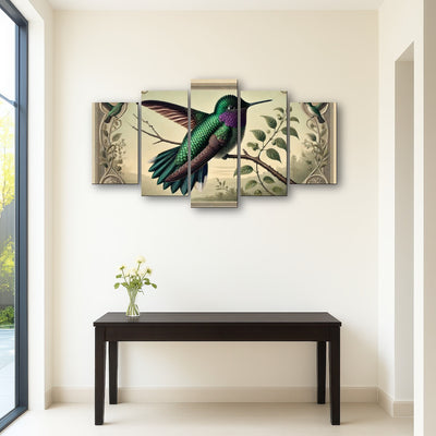 AUTO-MOCKUP ROOM | JJ Audubon's Style Hummingbird Print