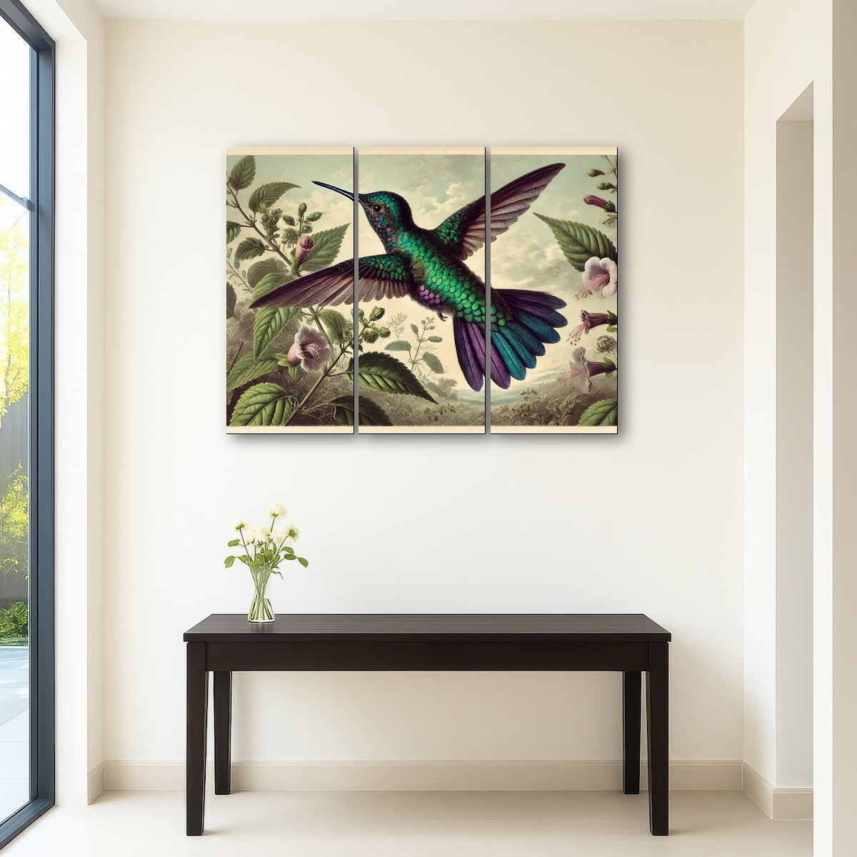 AUTO-MOCKUP ROOM | JJ Audubon's Style Hummingbird