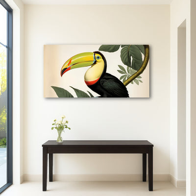 AUTO-MOCKUP ROOM | JJ Audubon's Style Keel-Billed Toucan