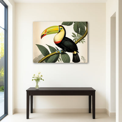 AUTO-MOCKUP ROOM | JJ Audubon's Style Keel-Billed Toucan