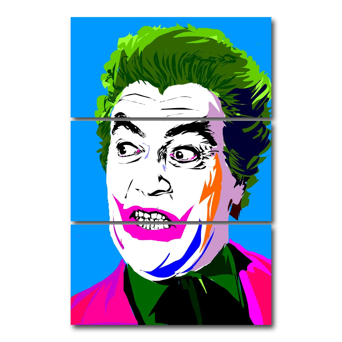 AUTO-MOCKUP WHITE | JOKER CLASSIC | 3 Piece | Gallery Wrap Canvas | group=12x24_stacked