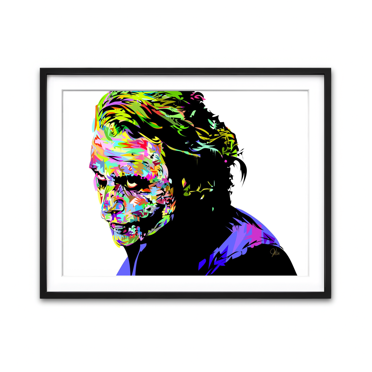 Framed Print 4x3 Black