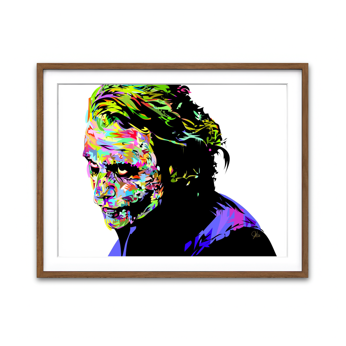 Framed Print 4x3 Walnut