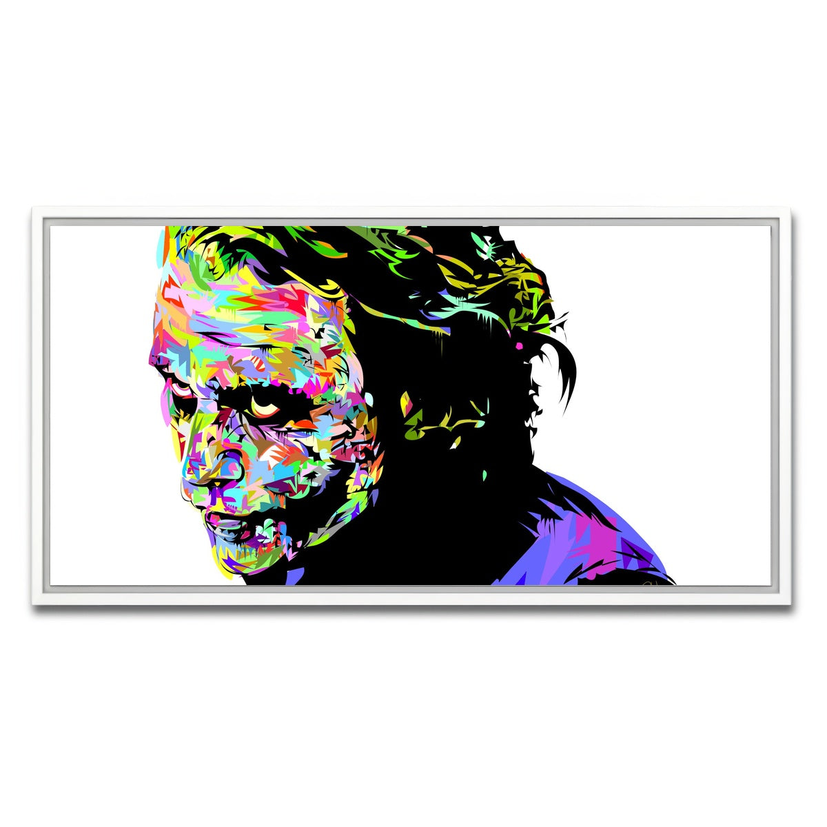 AUTO-MOCKUP WHITE | JOKER HEATH WHITE | 1 Piece | White Framed Canvas | group=2x1