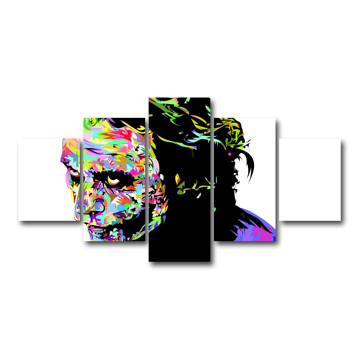 AUTO-MOCKUP WHITE | JOKER HEATH WHITE | 5 Piece | Gallery Wrap Canvas | group=5_short