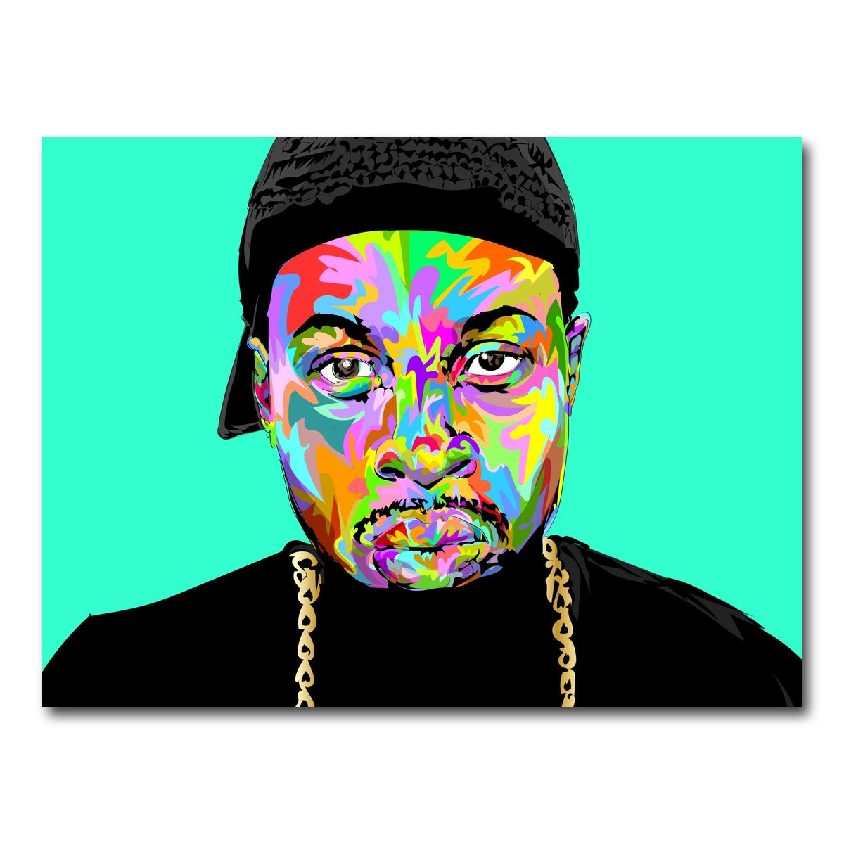 AUTO-MOCKUP WHITE | J DILLA | 1 Piece | Gallery Wrap Canvas | group=4x3